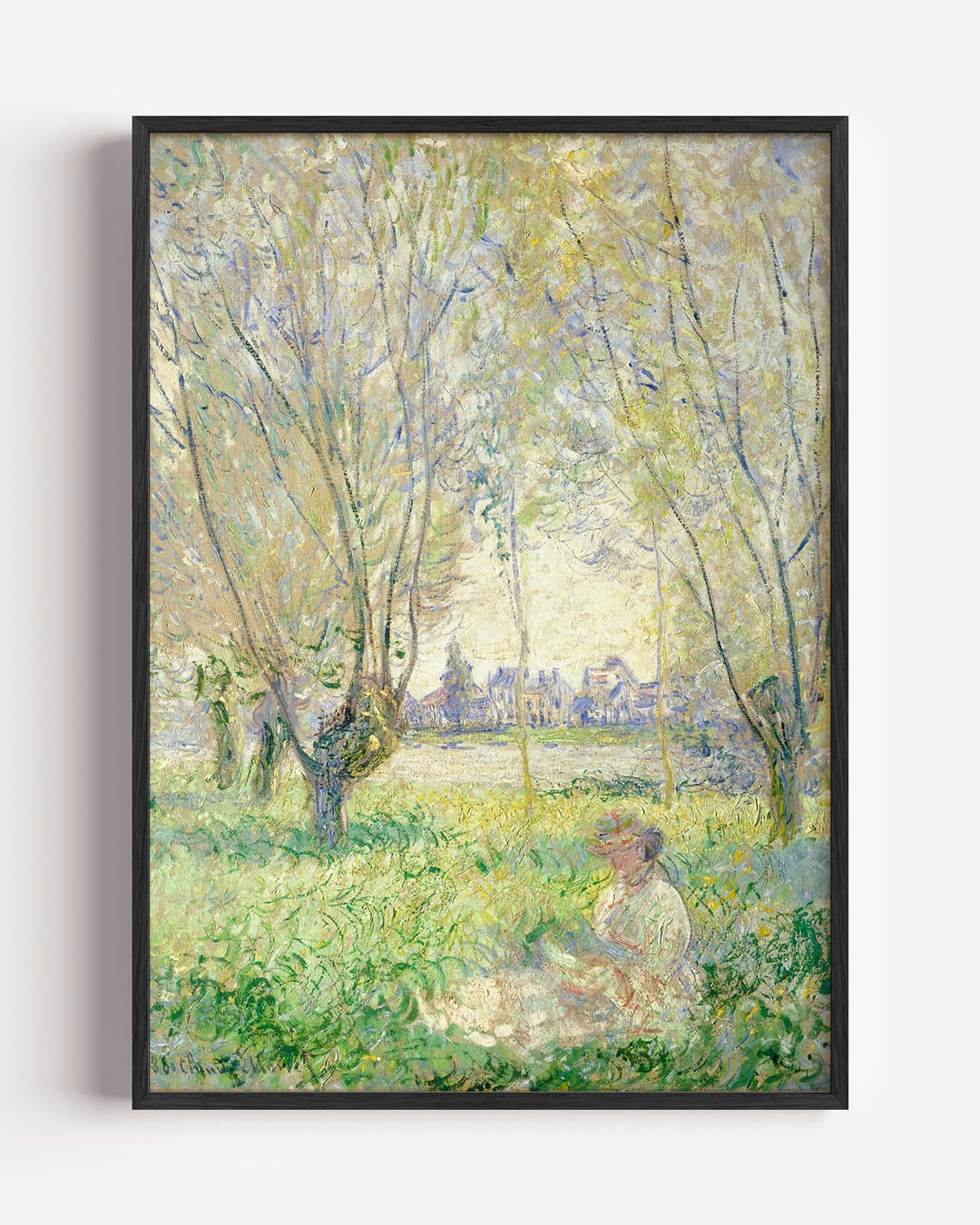 Impressionistische Boomgaard – Popart en Streetart portret poster als wanddecoratie