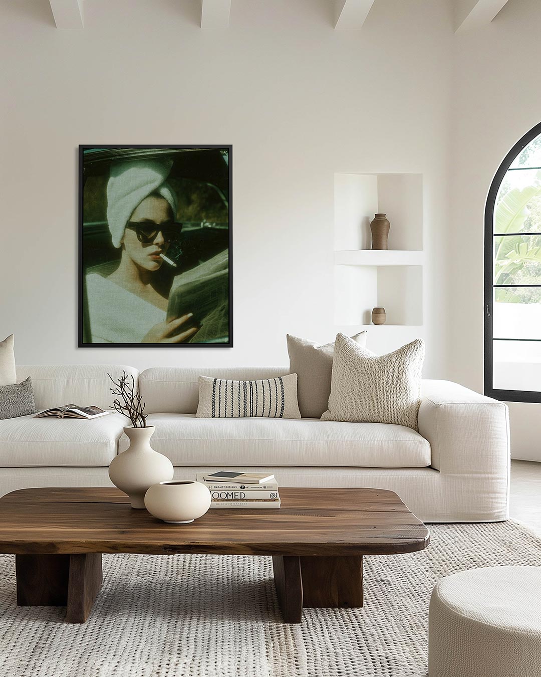 Abstract – kunstwerk als stijlvolle wanddecoratie