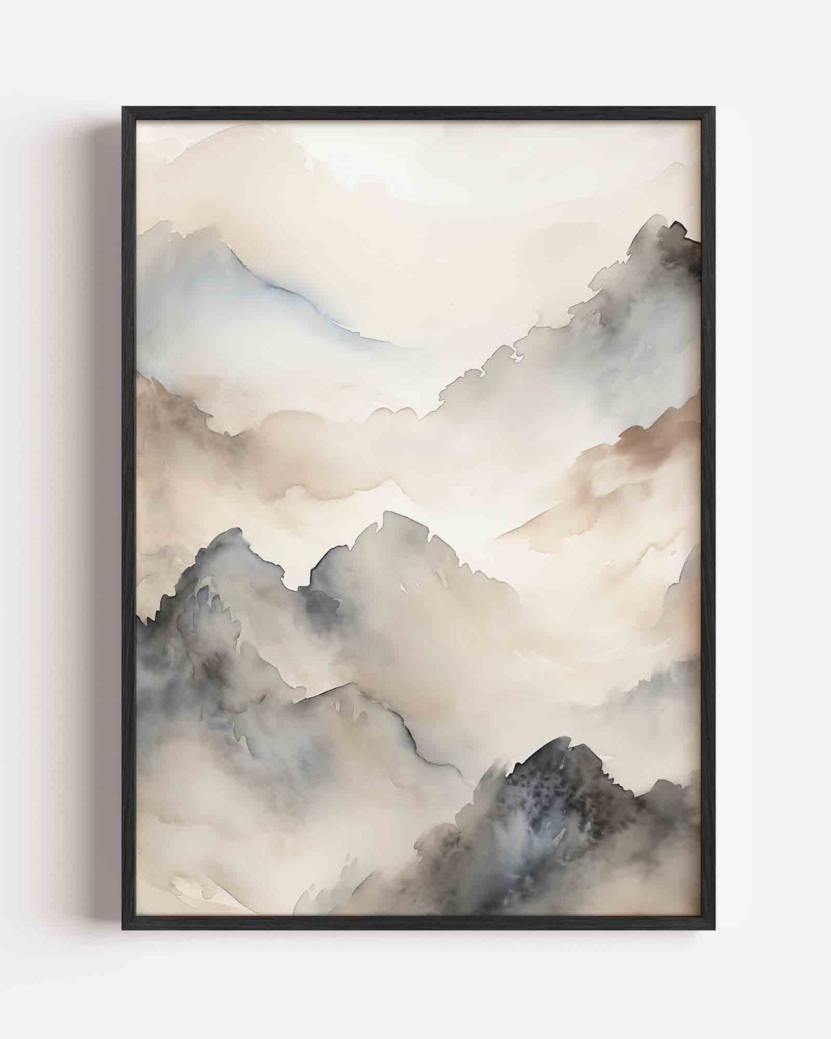 Berglandschap – natuur portret poster als wanddecoratie