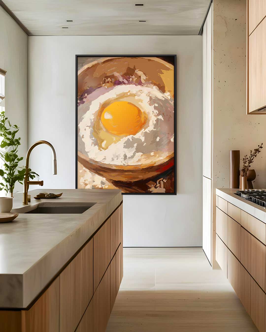 De Kunst van het Bakken – staand kunstwerk voor modern interieur