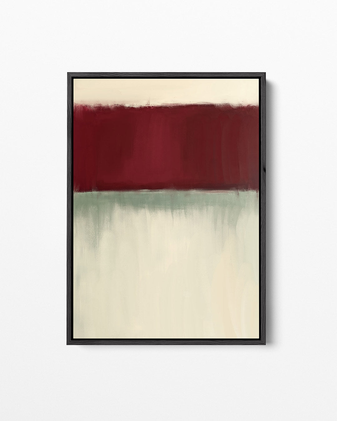 Horizontale kleurvlakken – staand wanddecoratie kunstwerk