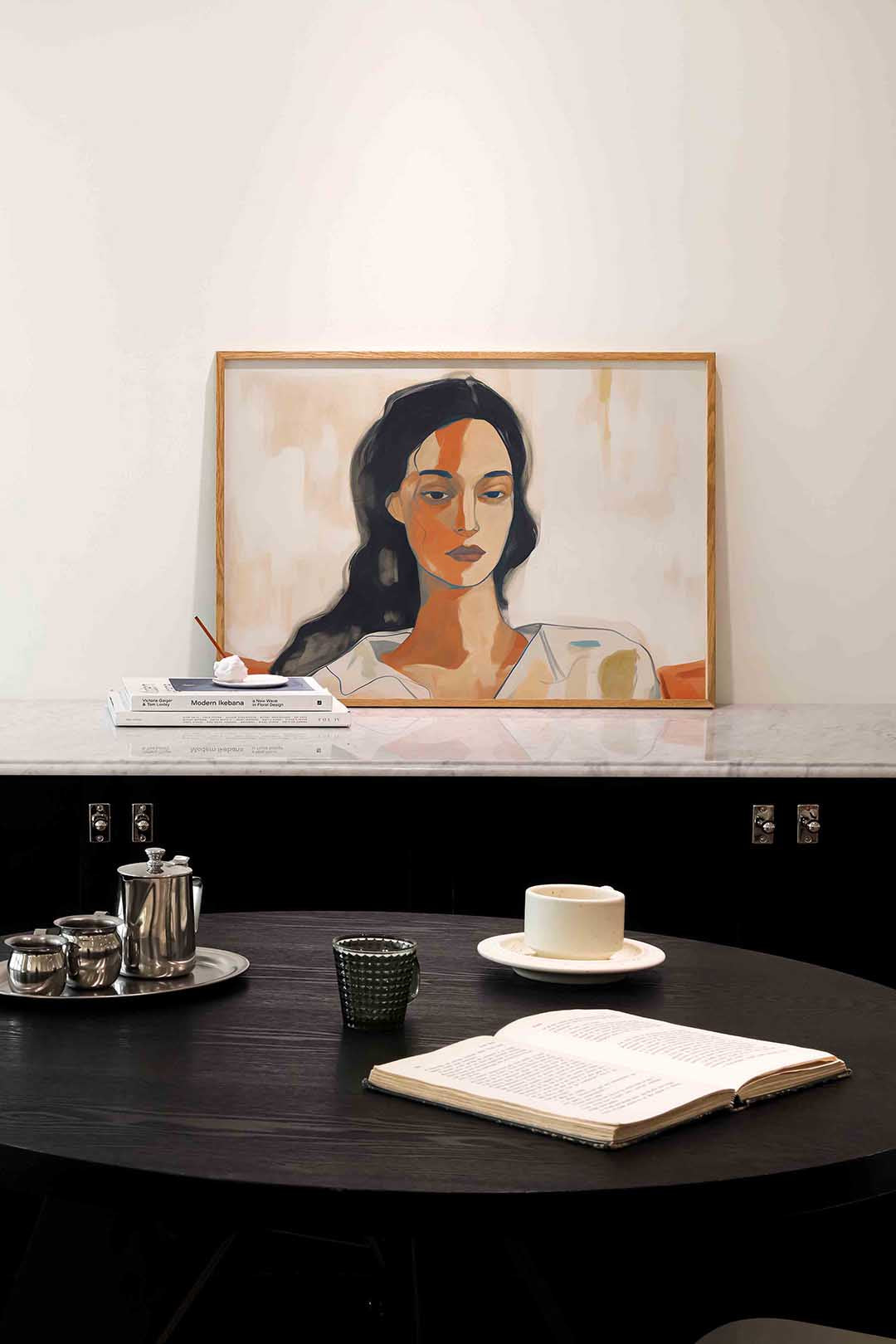 Vrouwelijk portret – portret poster in liggend formaat