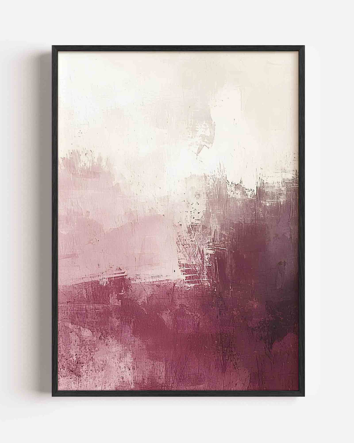 Abstracte roze en beige – abstracte textuur portret poster als wanddecoratie