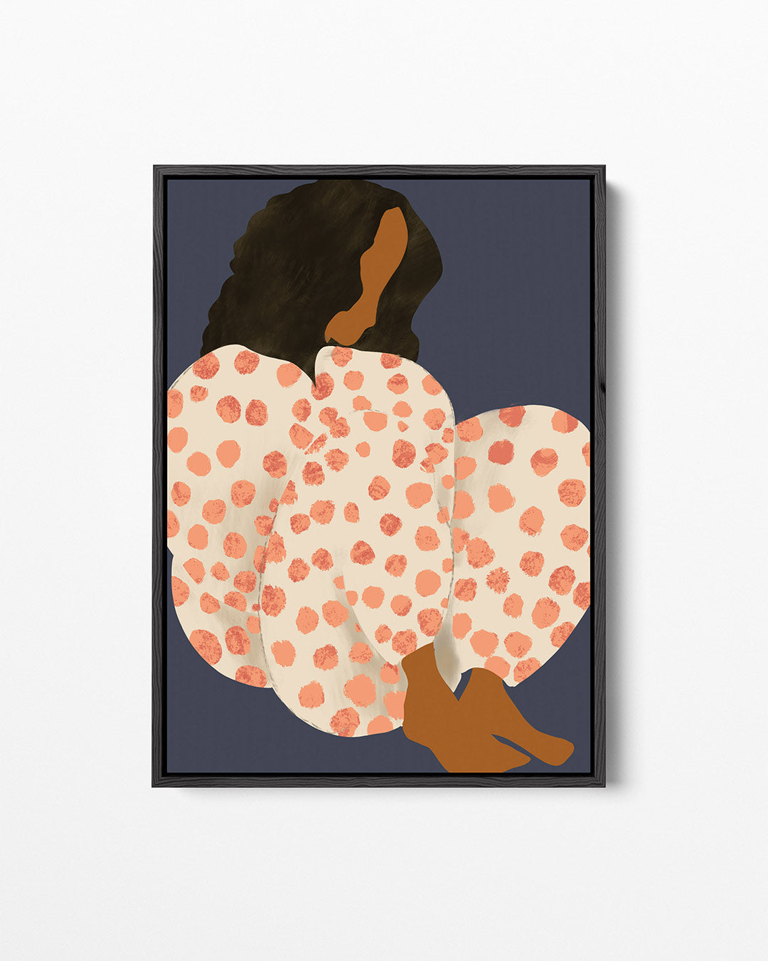 Vrouwelijke silhouet – staand wanddecoratie kunstwerk