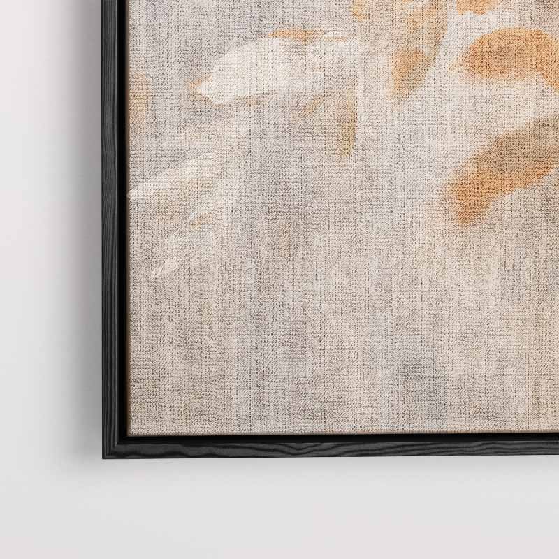 Bloemrijke Subtiliteit – staand kunstwerk voor modern interieur