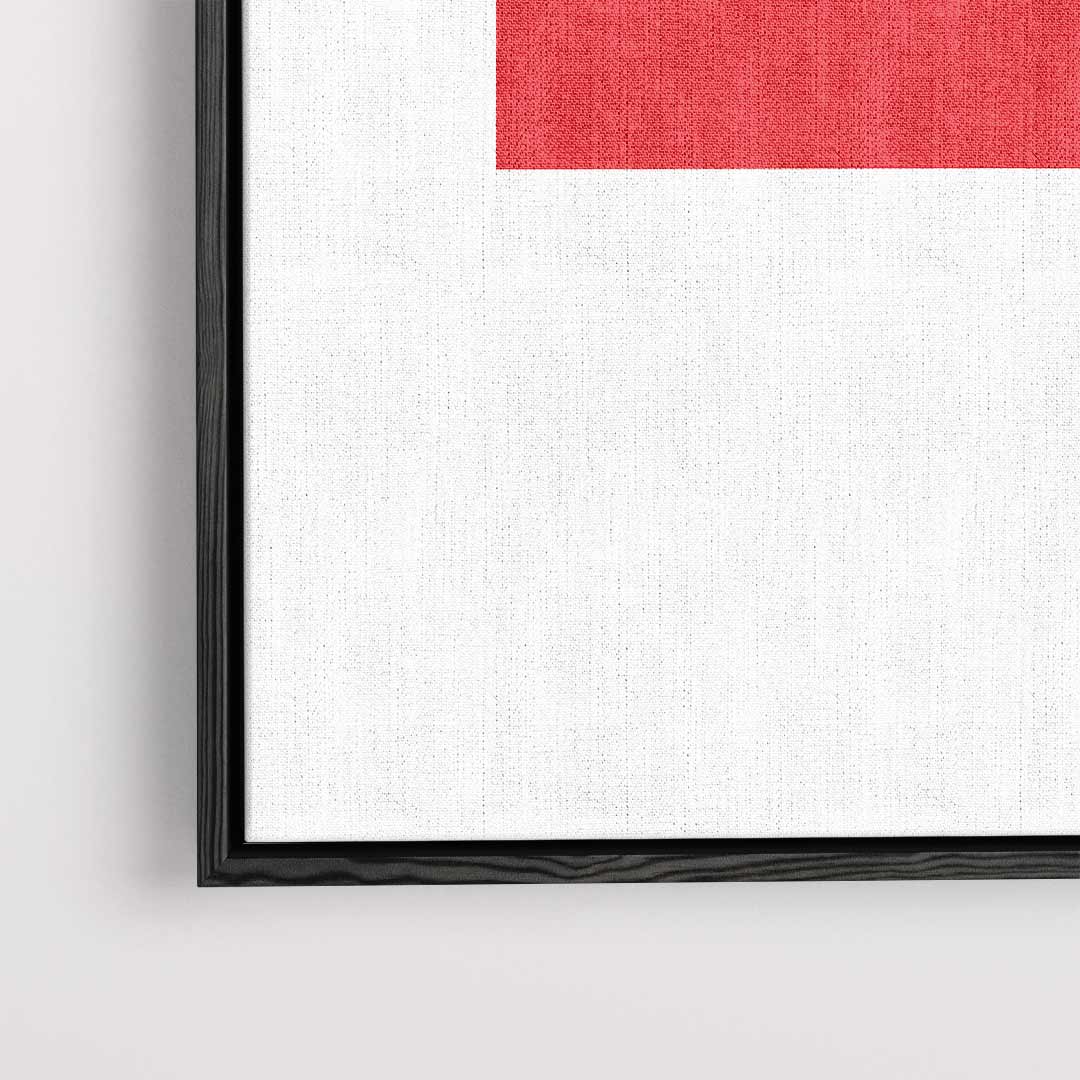 Blik van de Kunstenaar – plexiglas wanddecoratie in portret formaat