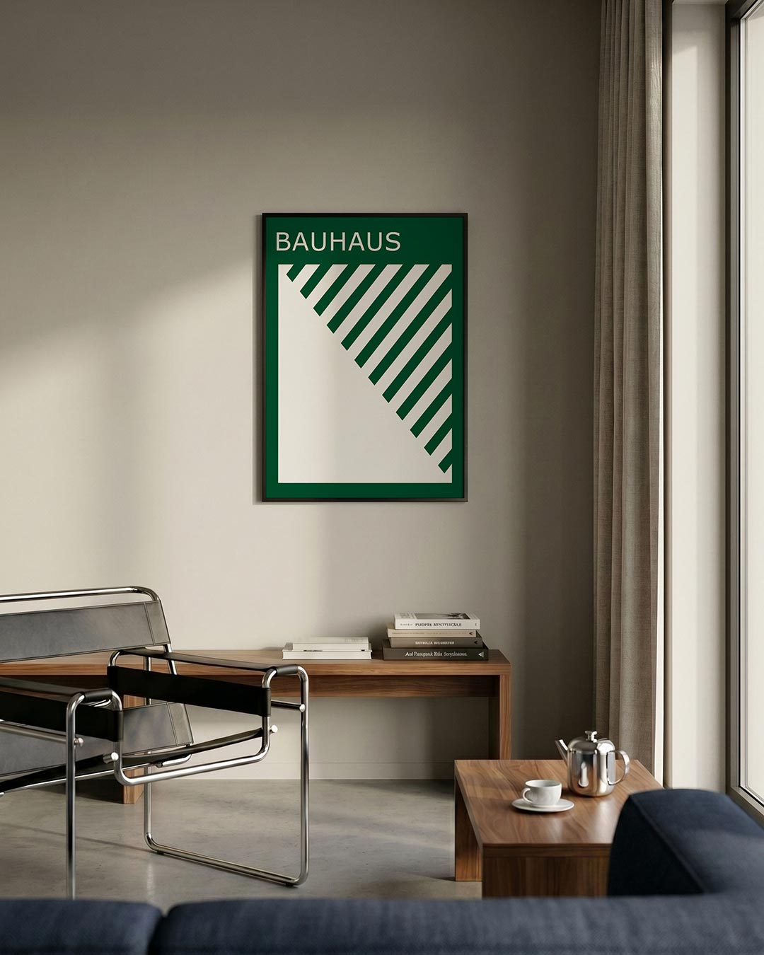  – geometrische poster in Bauhaus-stijl van WallArtistic