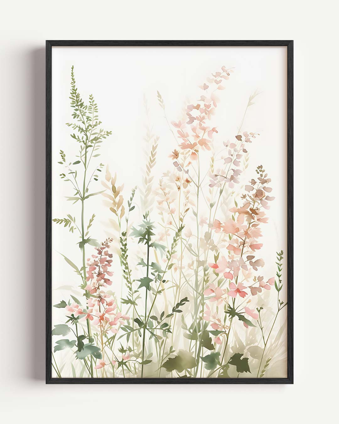 Bloemenpracht – kids portret poster als wanddecoratie