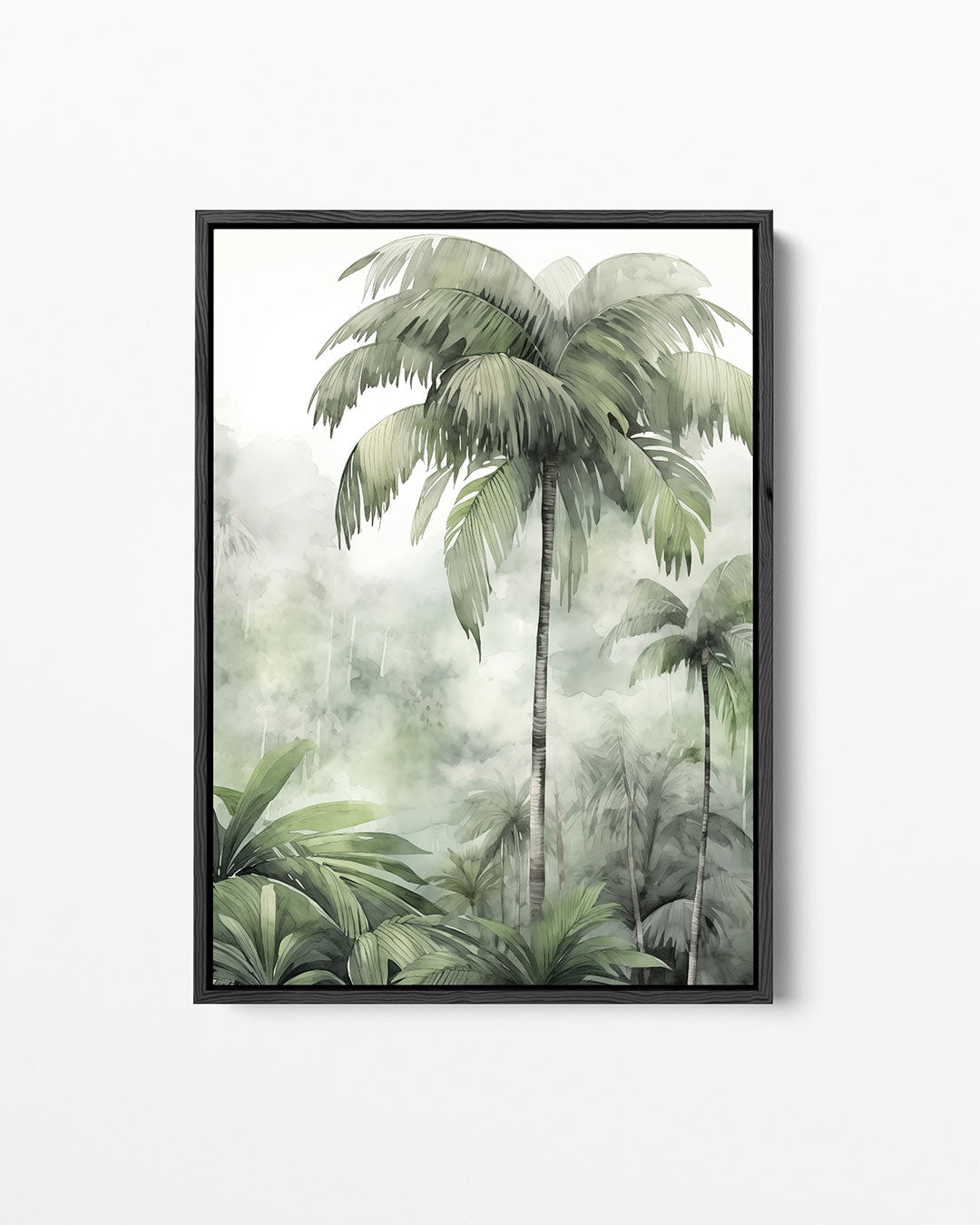Tropische palmen – staand wanddecoratie kunstwerk
