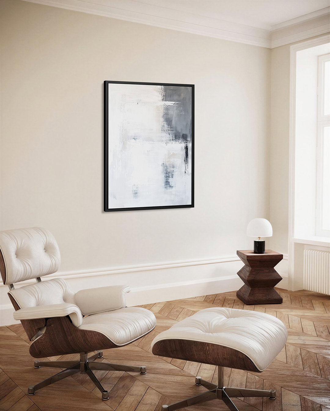 Verfijnde lijnen – decoratief kunstwerk voor aan de muur