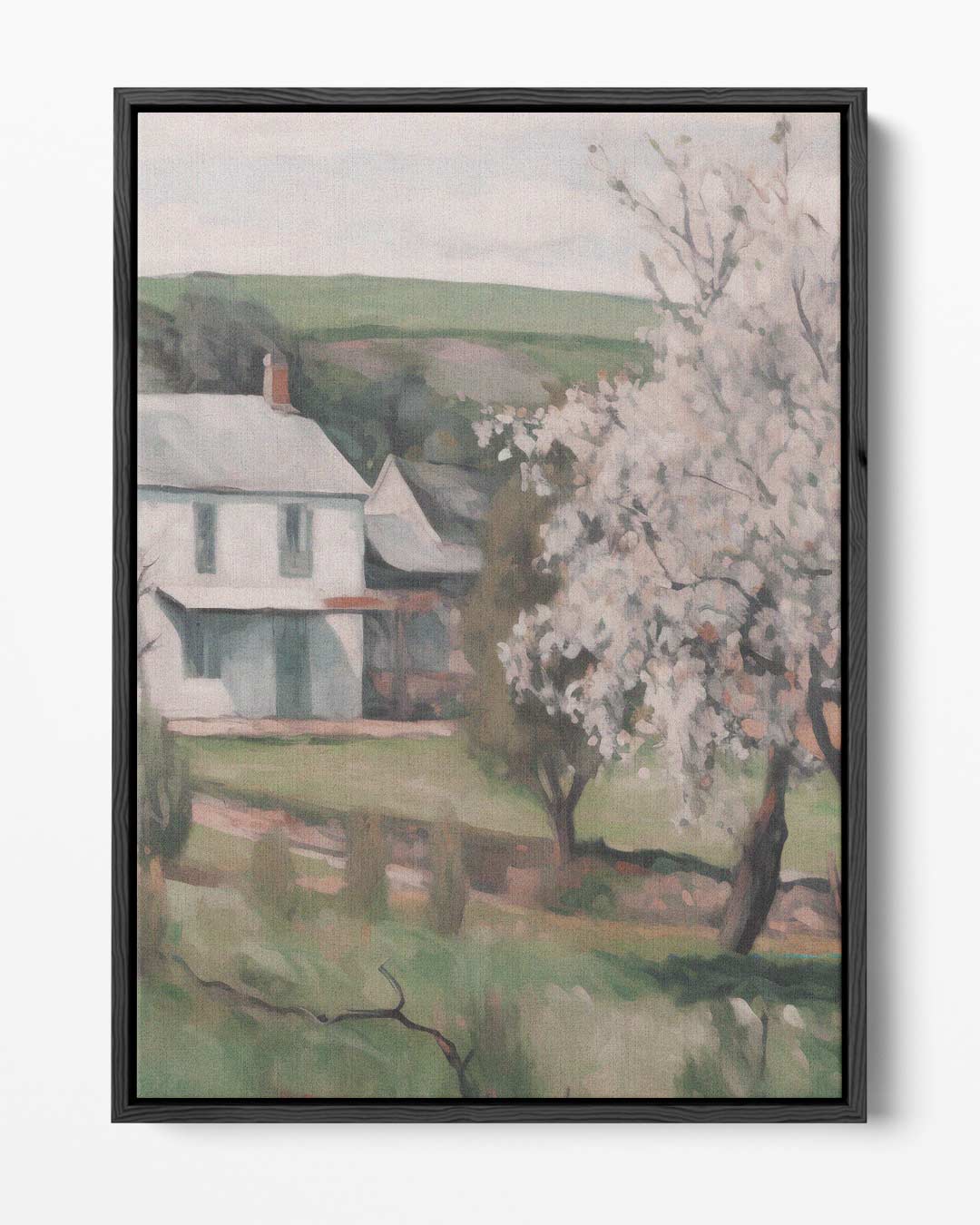 Landelijk Paradijs – portret kunstwerk als wanddecoratie