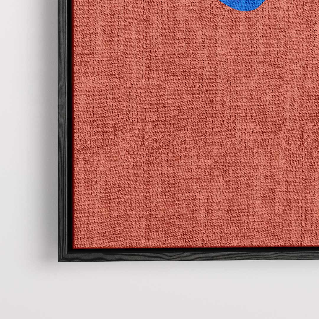 Kleurrijk Abstract Spel – dibond kunstwerk als wanddecoratie