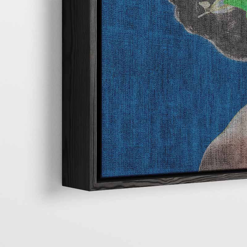 Bloemen van de Geest – plexiglas wanddecoratie in portret formaat