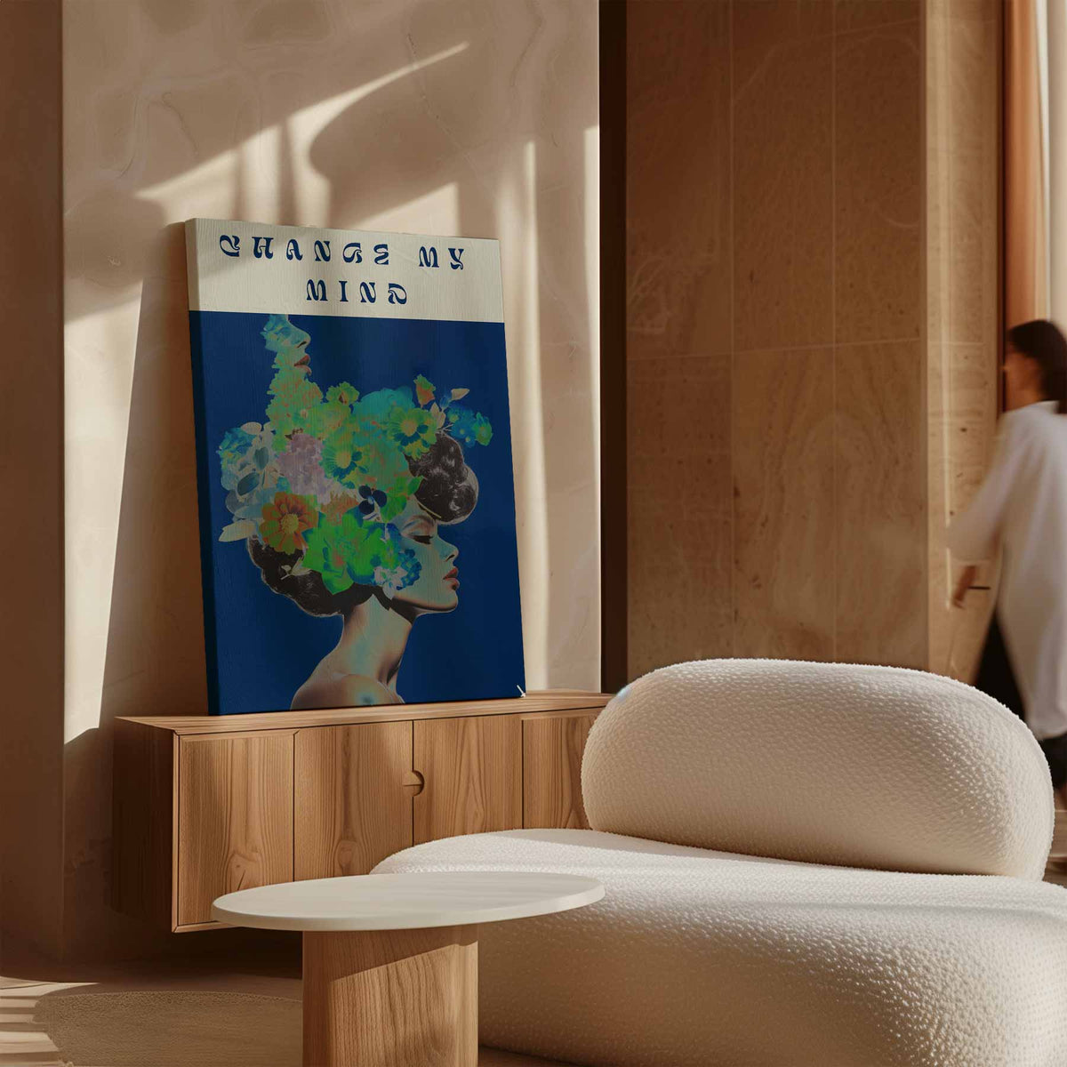 Bloemen van de Geest – dibond kunstwerk als wanddecoratie