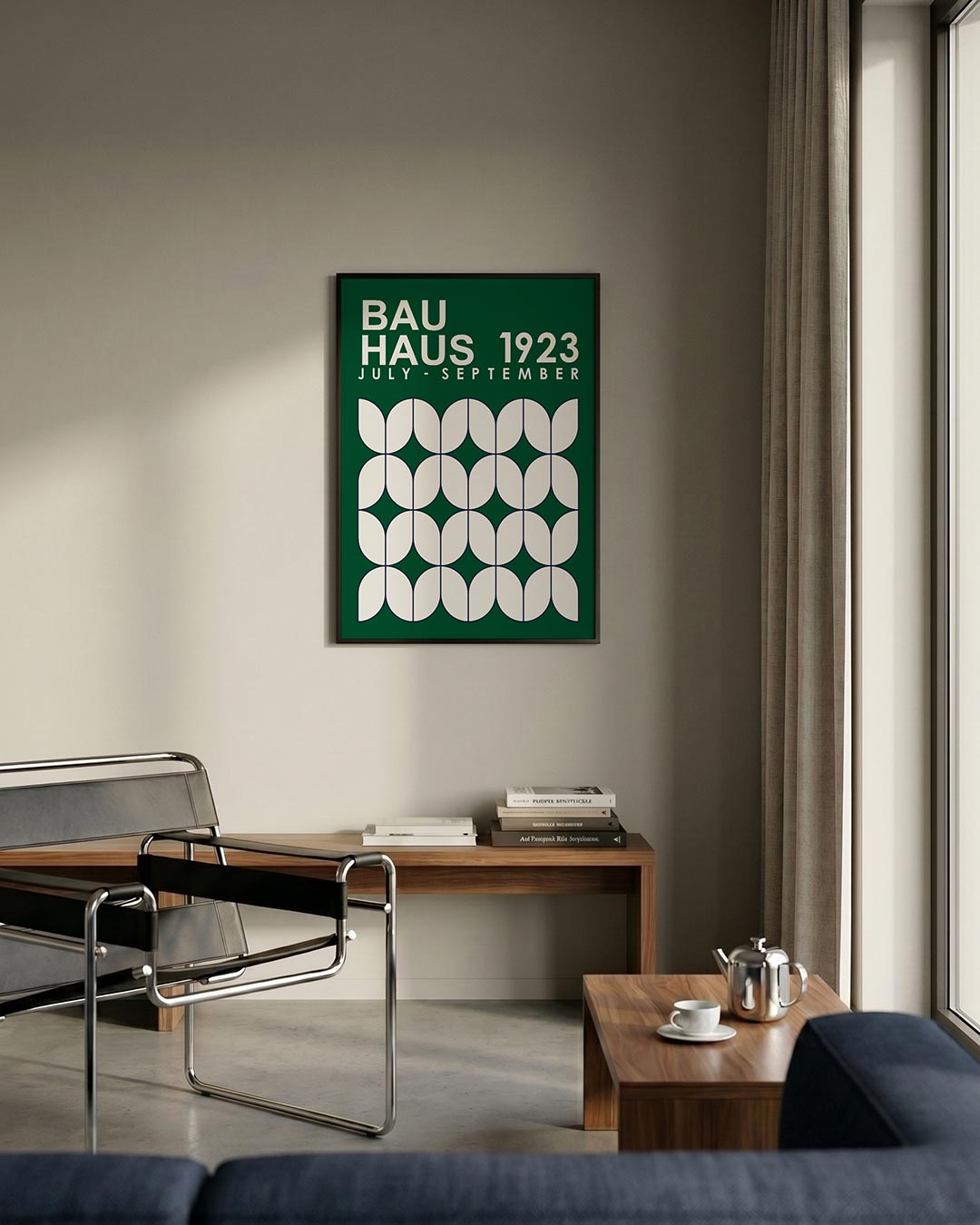  – geometrische poster in Bauhaus-stijl van WallArtistic