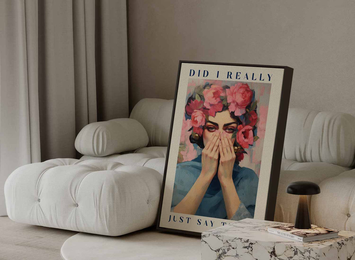 Bloemen Ondertussen – portret kunstwerk als wanddecoratie, afbeelding 13