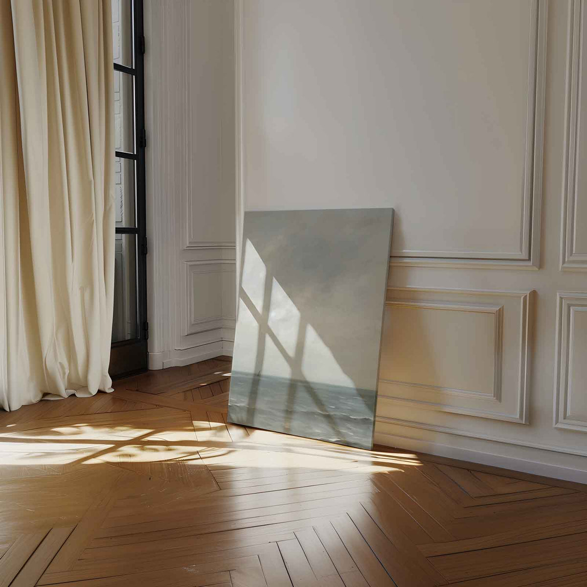 Rustig Zeegezicht – staand kunstwerk voor modern interieur