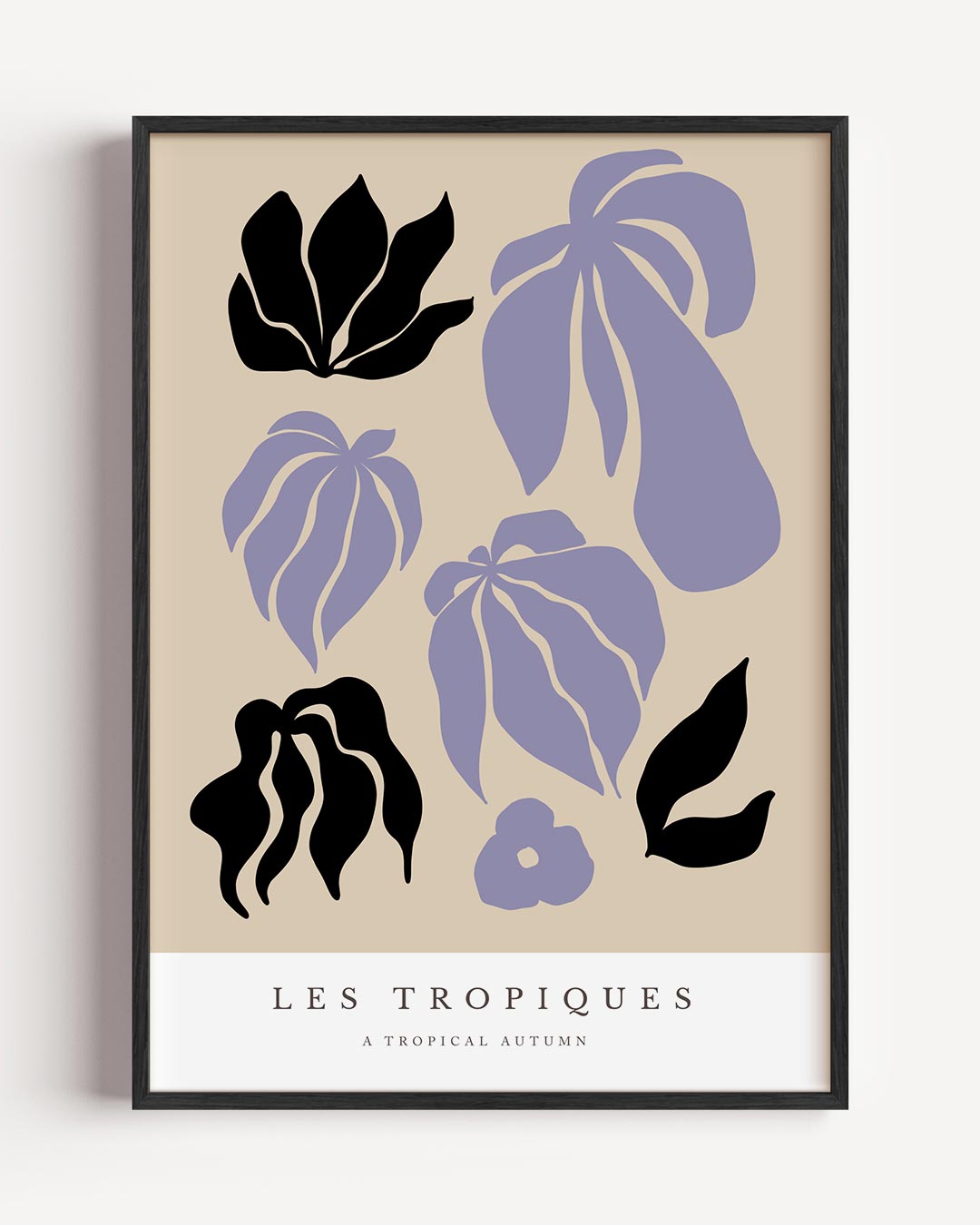 Tropische Herfst – boheme portret poster als wanddecoratie