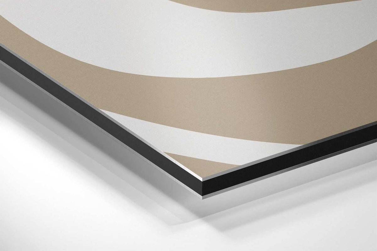 Golvend Zandpatroon – canvas kunstwerk als wanddecoratie
