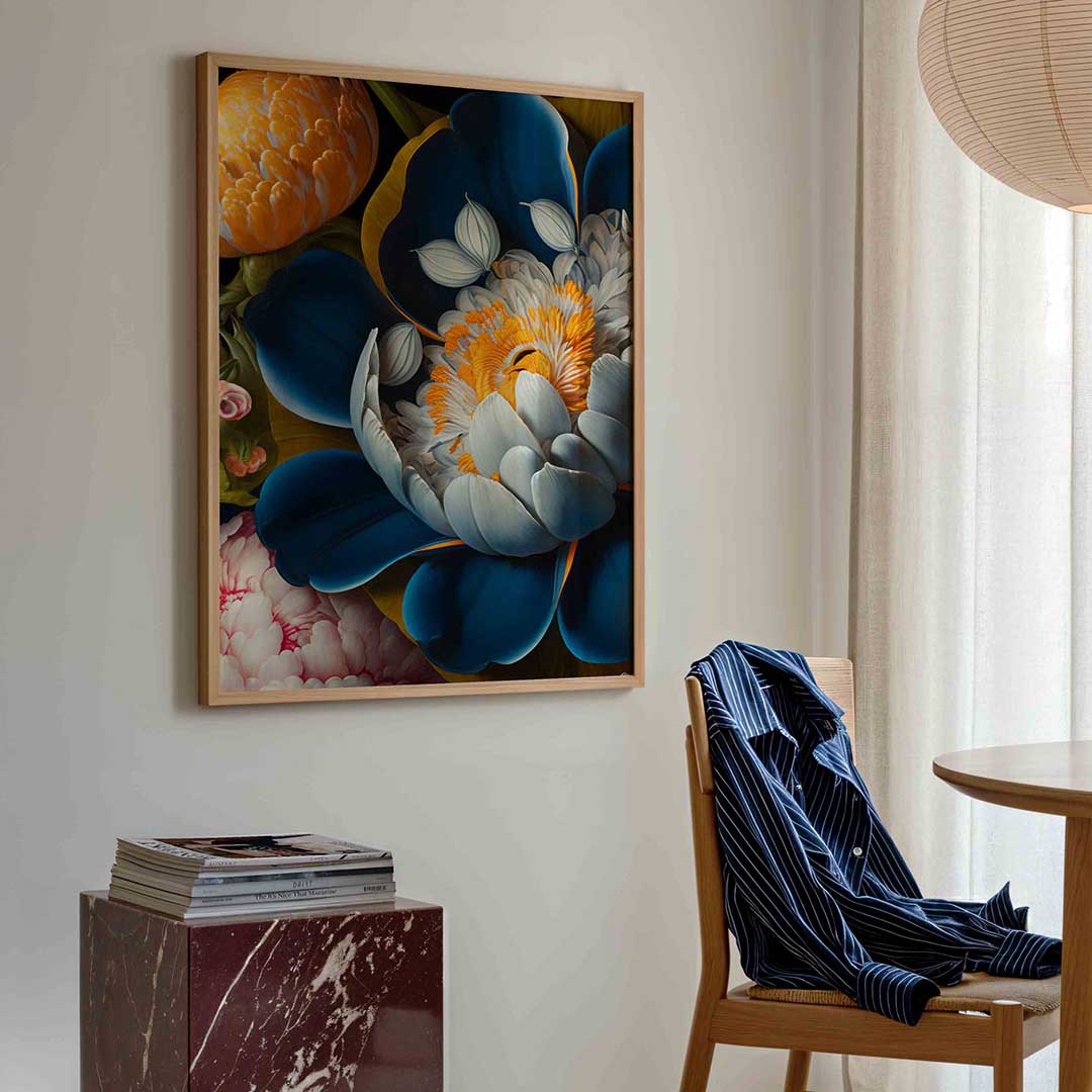 Bloemenpracht – bloemen poster in staand formaat