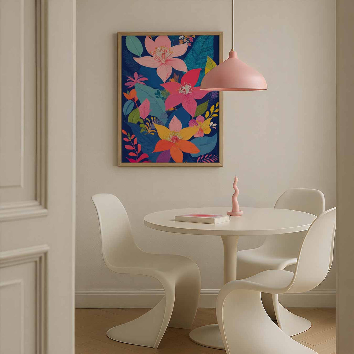 Bloemenpracht in Kleuren – bloemen poster in staand formaat