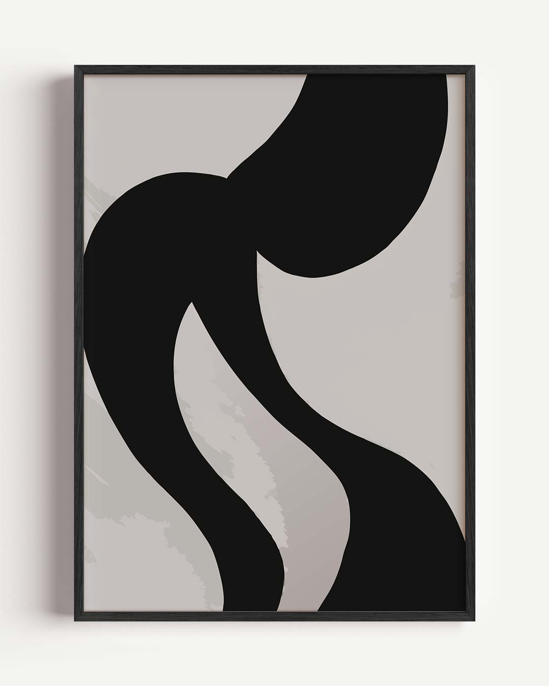 Abstracte Elegantie Wall Art – kleurrijke abstracte portret poster als wanddecoratie