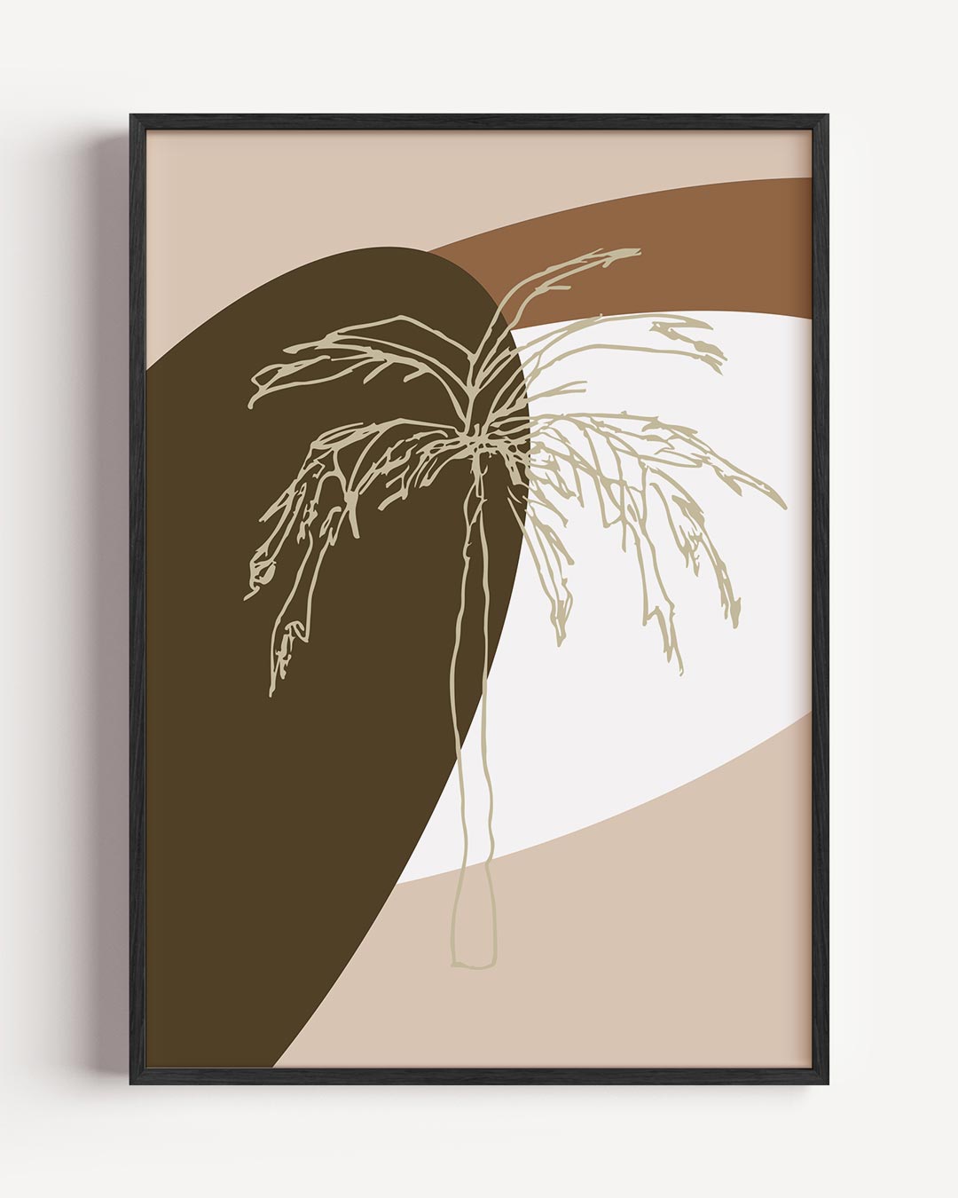 Tropische Sferen Kunstposter – zomer portret poster als wanddecoratie