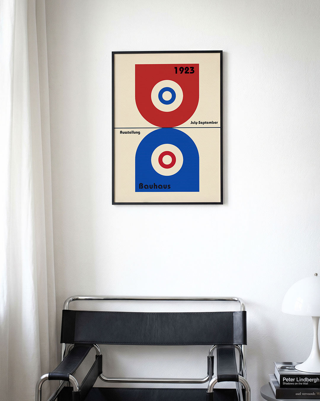 Vorm en balans – moderne Bauhaus wandkunst als poster