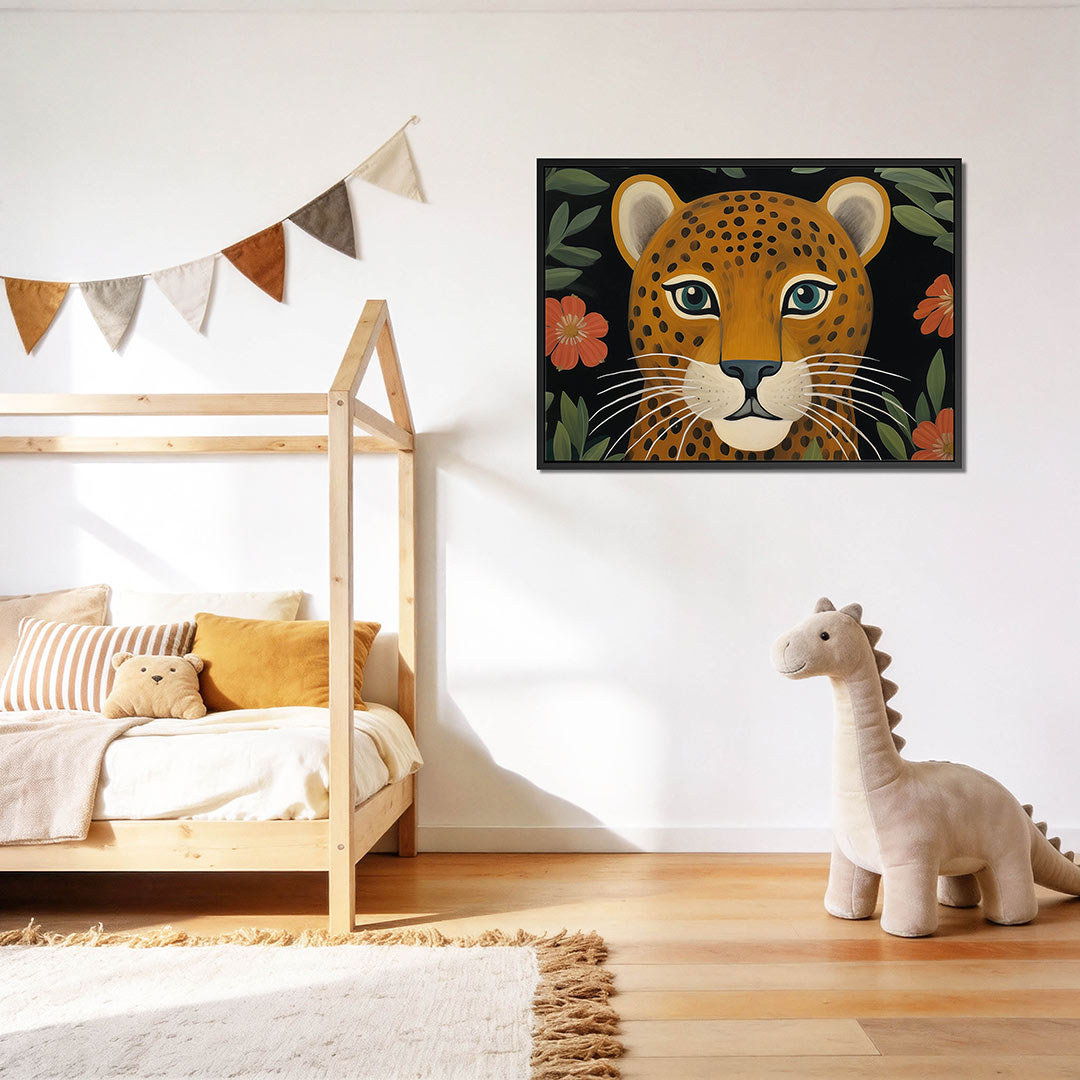 Dierlijke blik – op canvas, dibond of plexiglas