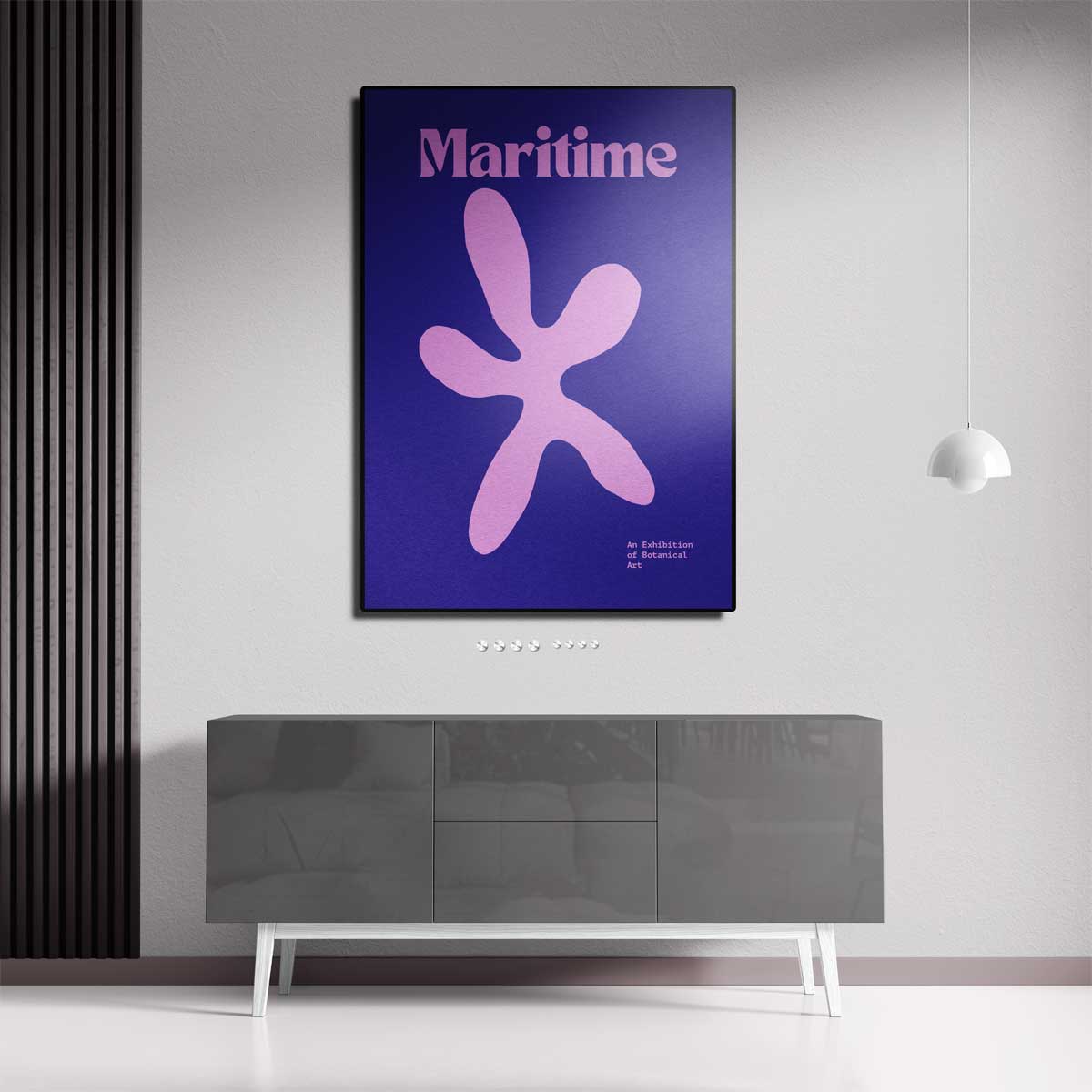 Botanische Maritieme Kunst – portret wandkunst van WallArtistic
