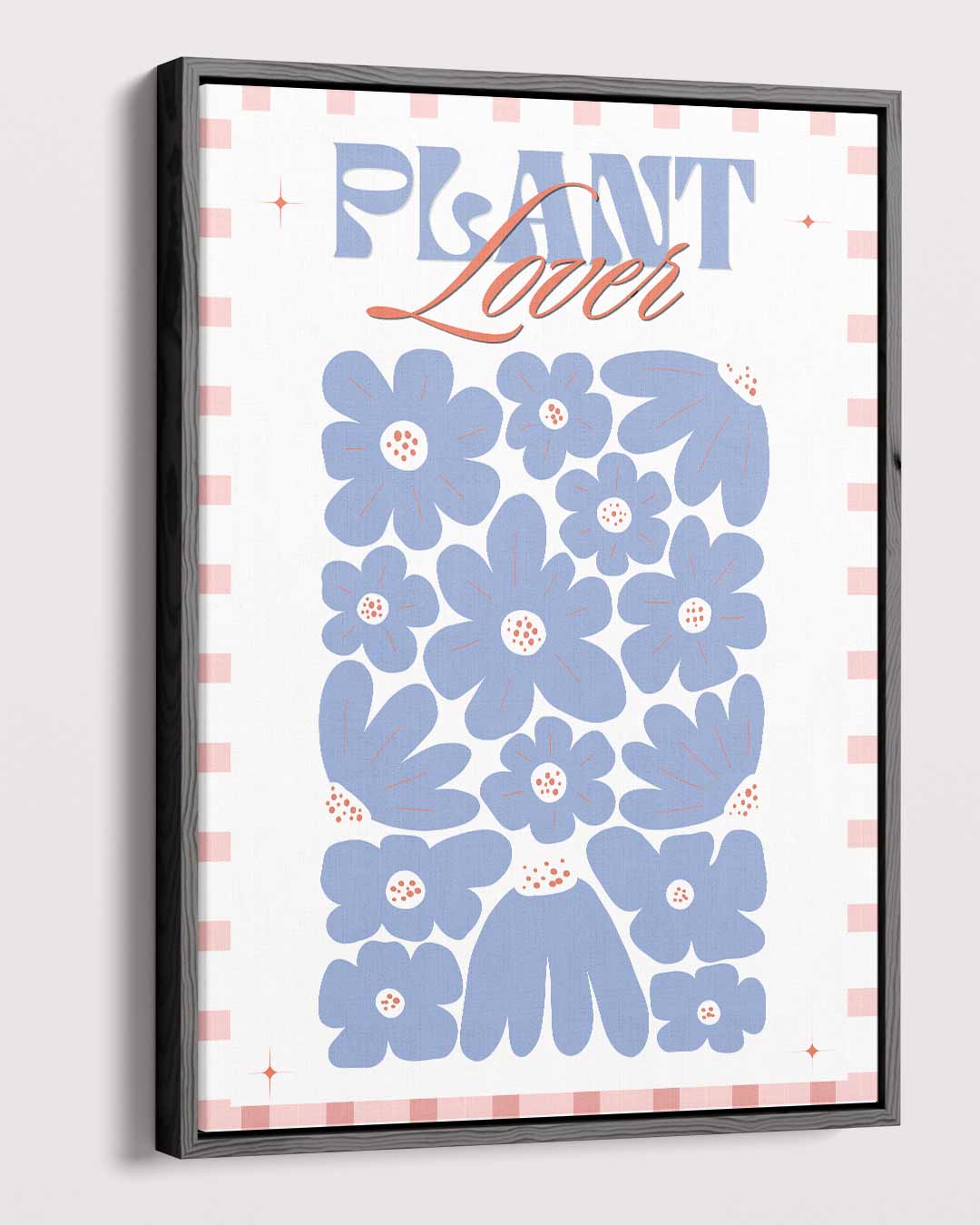 Bloemenliefhebber Poster – dibond kunstwerk als wanddecoratie