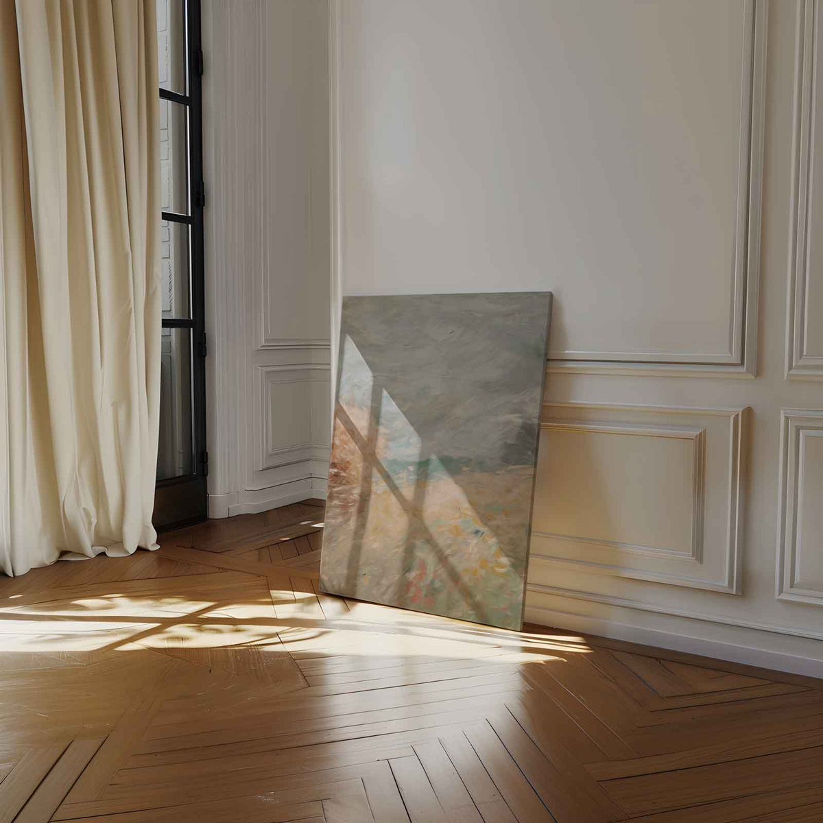 Zachte Herfstdromen – plexiglas wanddecoratie in portret formaat
