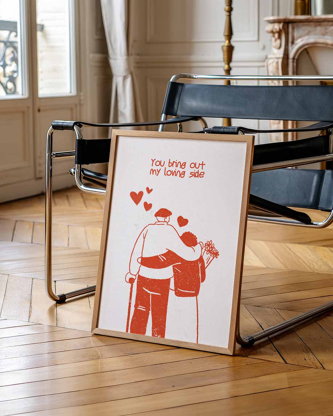 Liefdevolle Momenten – zomer portret poster, afbeelding 7