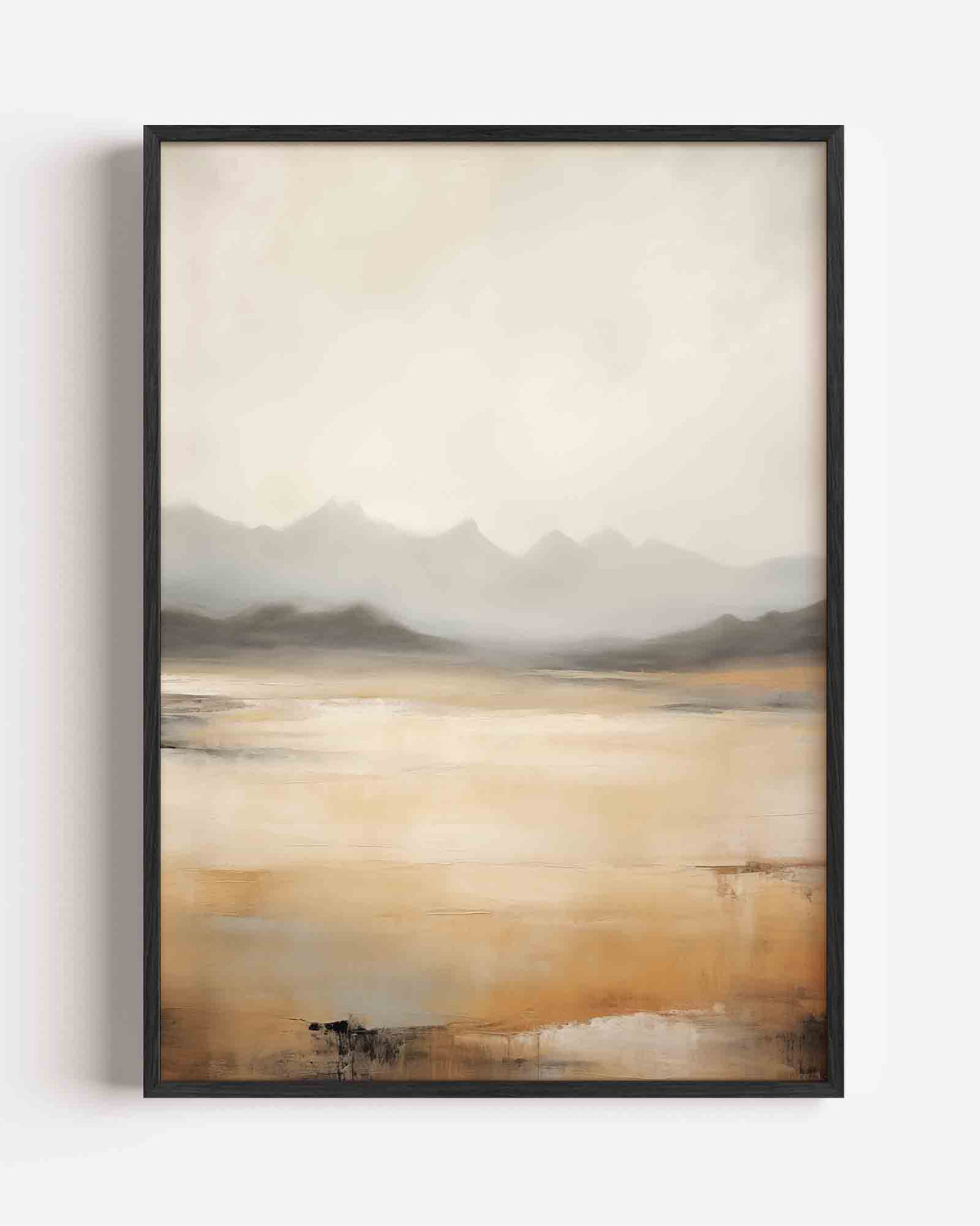 Landschap met bergen – natuur portret poster als wanddecoratie