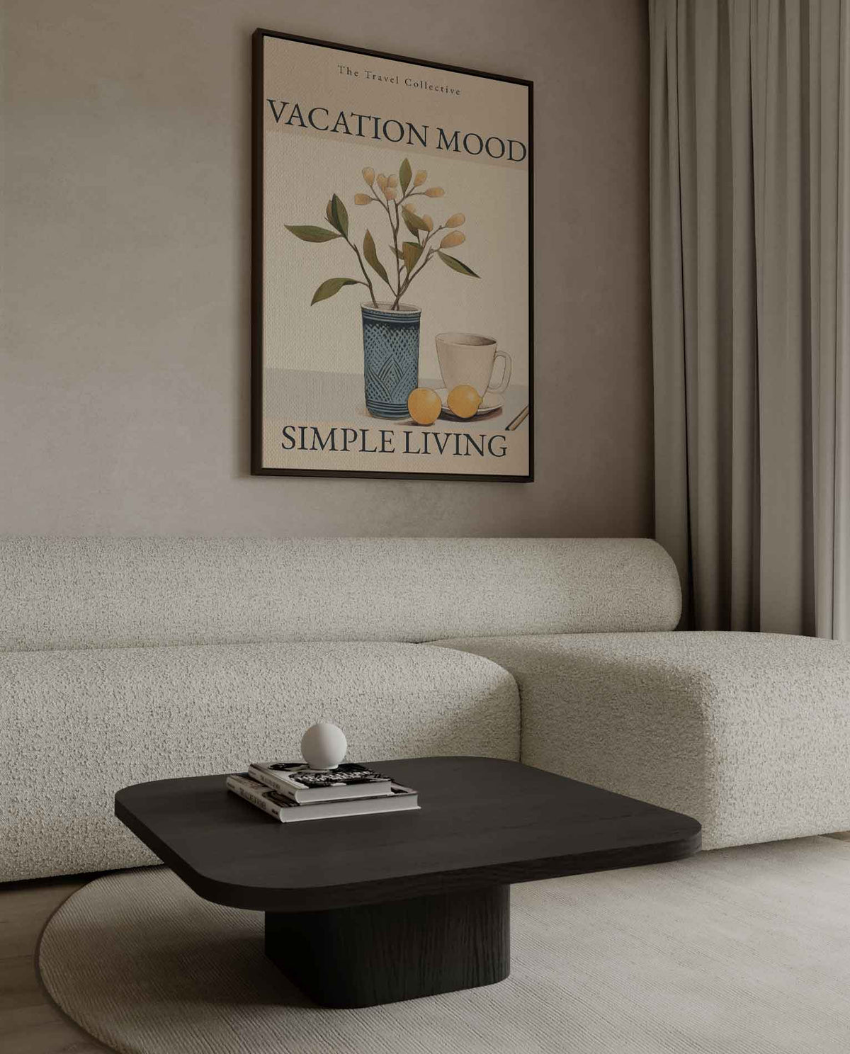 Vakantiegevoel – plexiglas kunstwerk als wanddecoratie