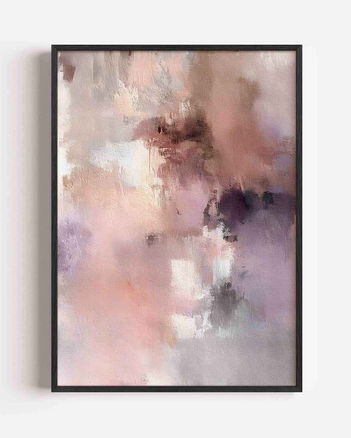 Abstracte pastel – abstracte textuur portret poster als wanddecoratie