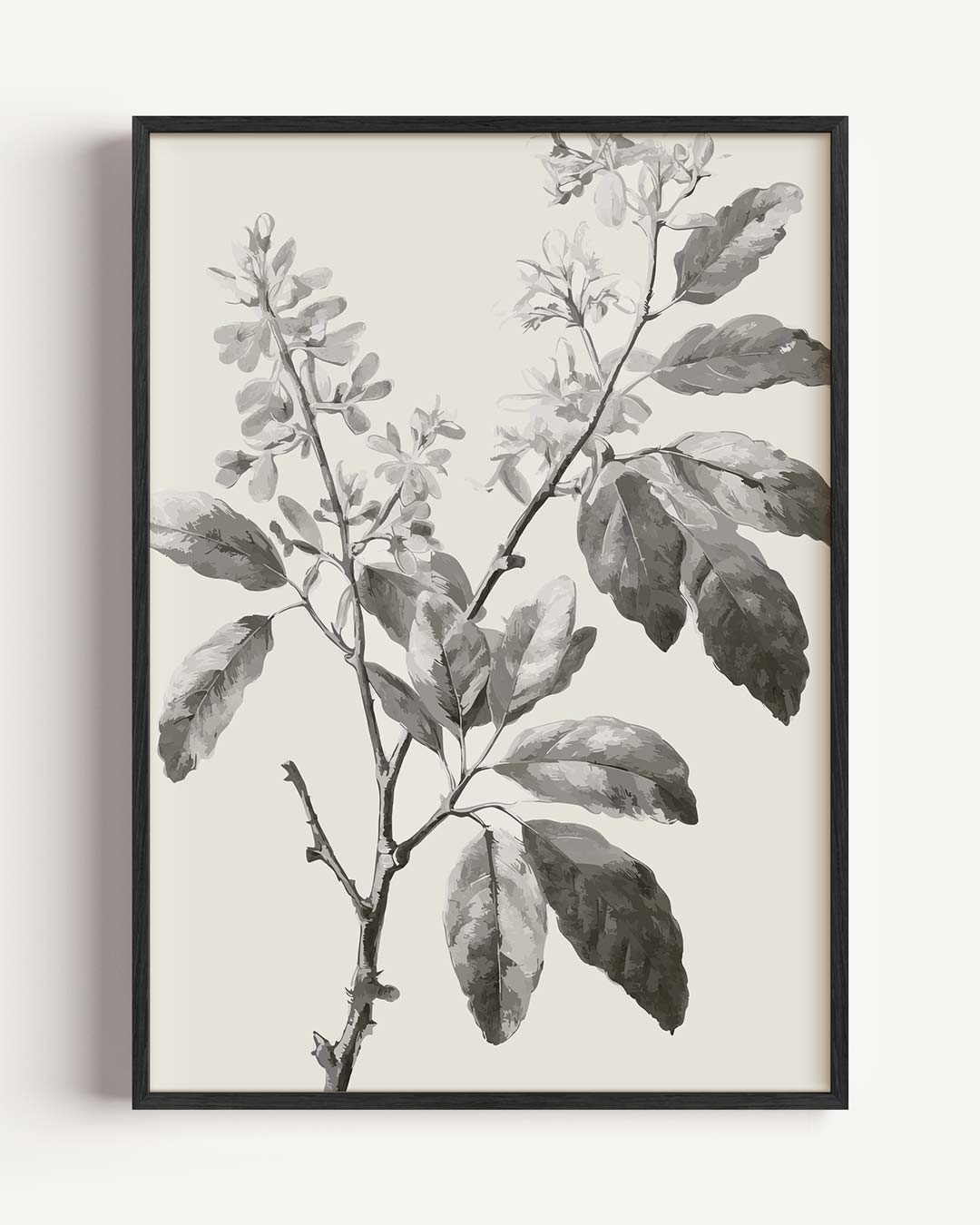 Natuurlijke Elegantie – bloemen portret poster als wanddecoratie