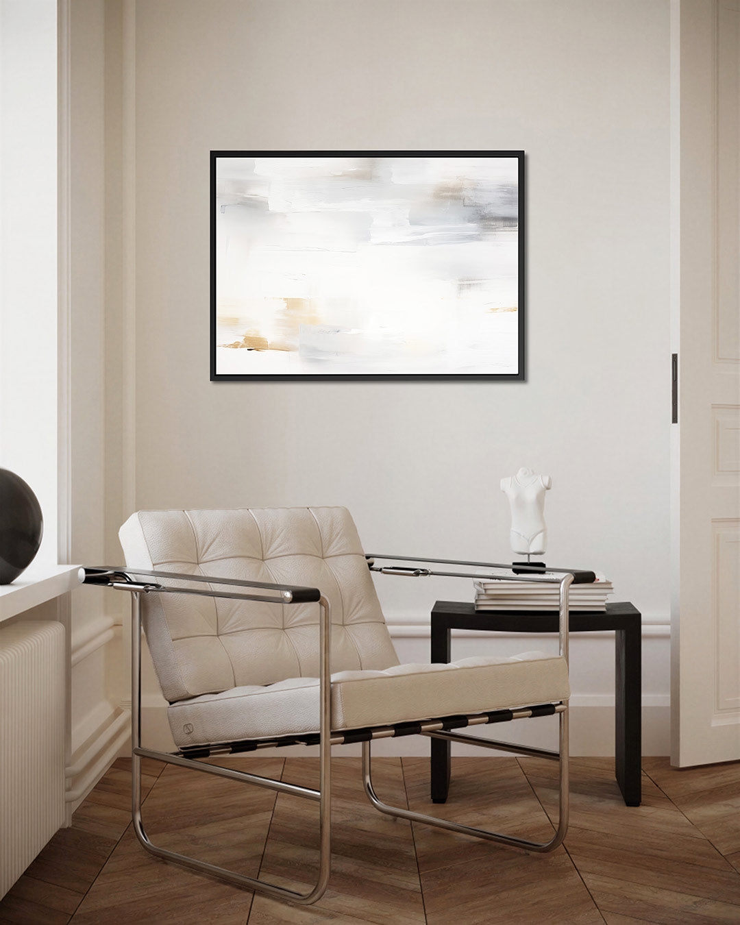 Rustige kleurenmix – kunstwerk op canvas, dibond of plexiglas