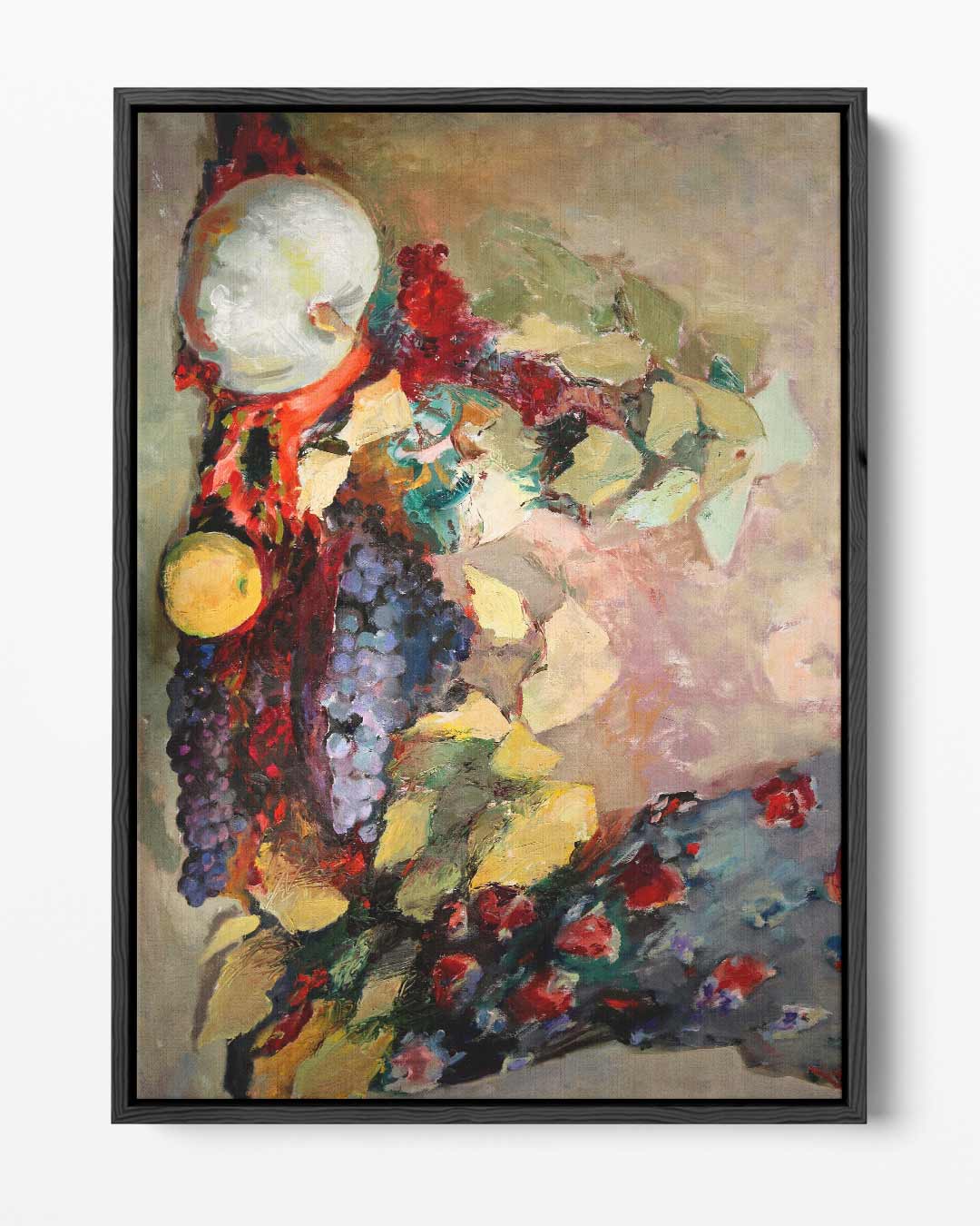 Kleurrijke Vruchtenpracht – portret kunstwerk als wanddecoratie