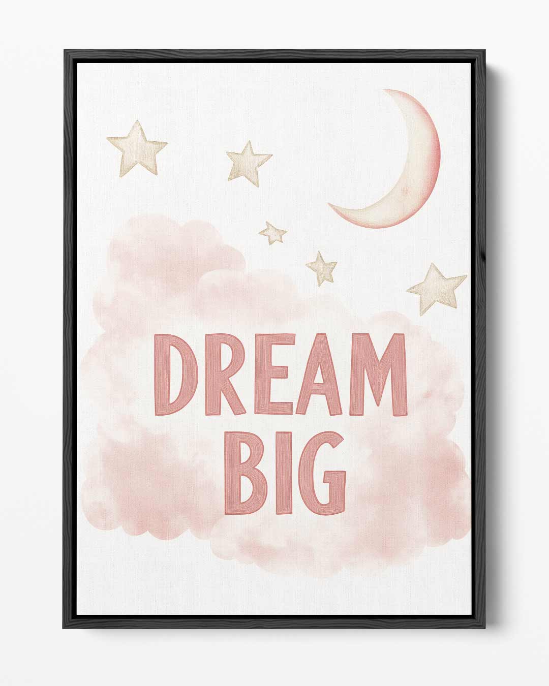 Dream Big Muurdecoratie – portret kunstwerk als wanddecoratie