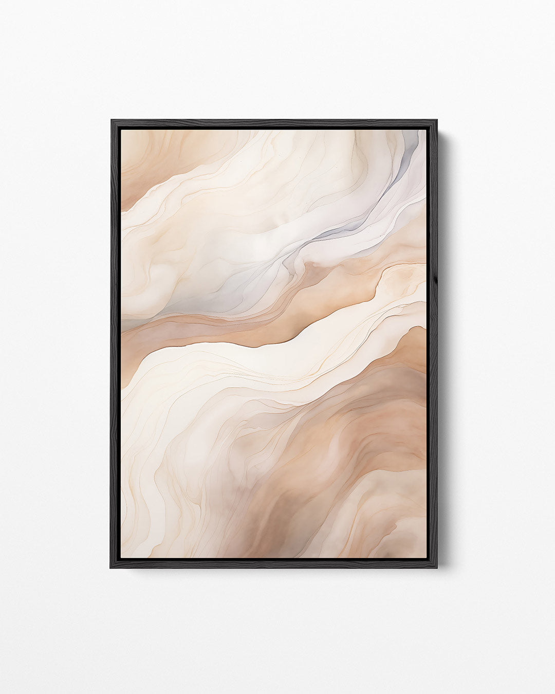 Organische lijnen – staand wanddecoratie kunstwerk