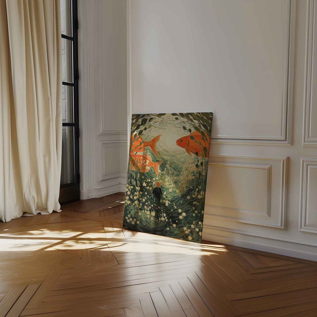 Onderwater Fantasie – dibond kunstwerk als wanddecoratie