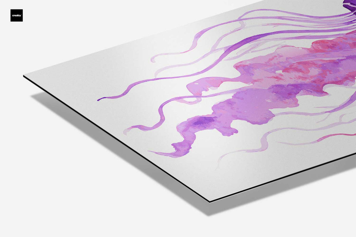 Dromerige Kwallenfantasie – canvas kunstwerk als wanddecoratie