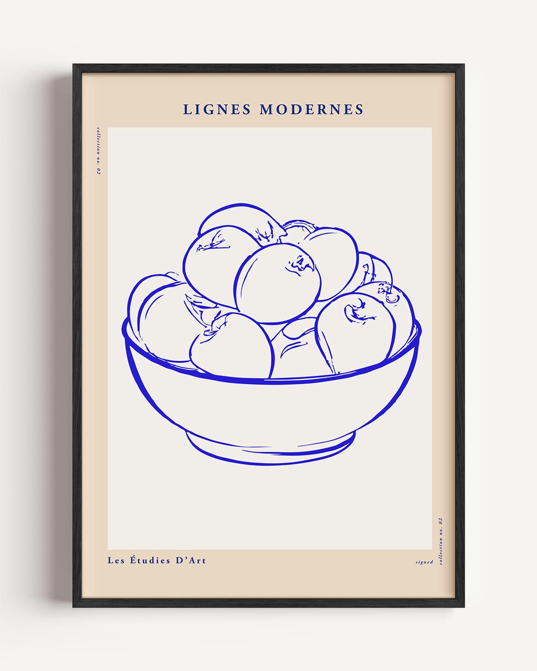 Moderne Lijnen Kunstposter – keuken portret poster als wanddecoratie