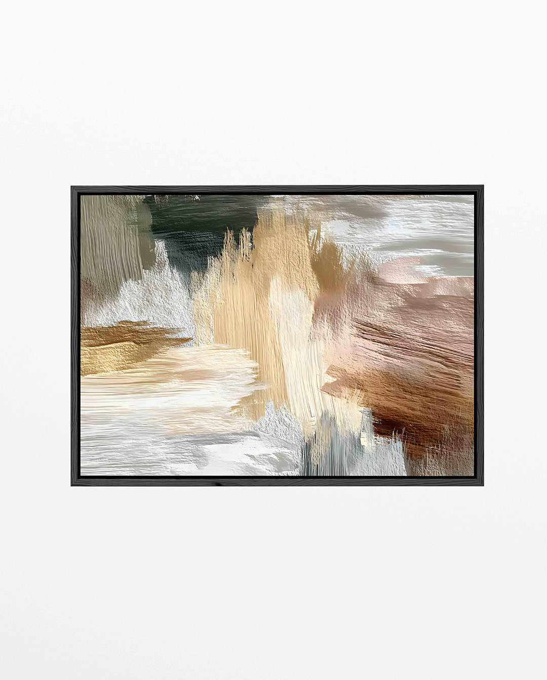 Abstracte – liggend abstract kunstwerk