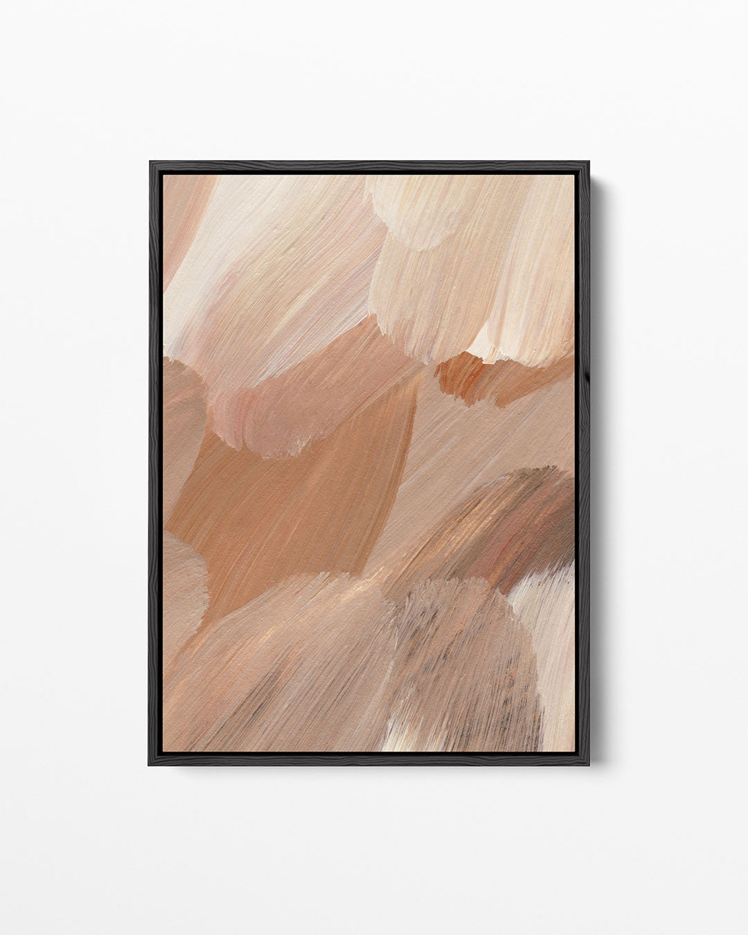 Zachte penseelstreken – staand wanddecoratie kunstwerk