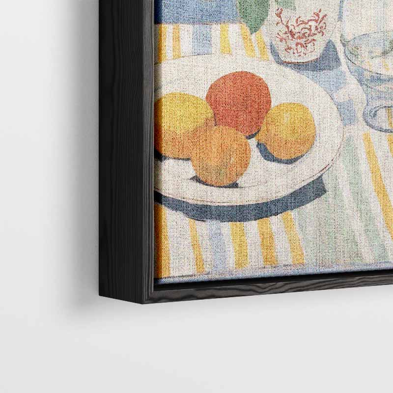 Verfrissende Zomertafel – plexiglas kunstwerk als wanddecoratie