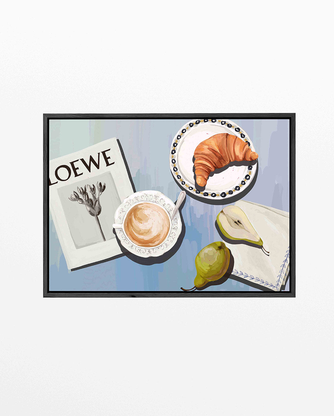 Ontbijt compositie – liggend keuken kunstwerk