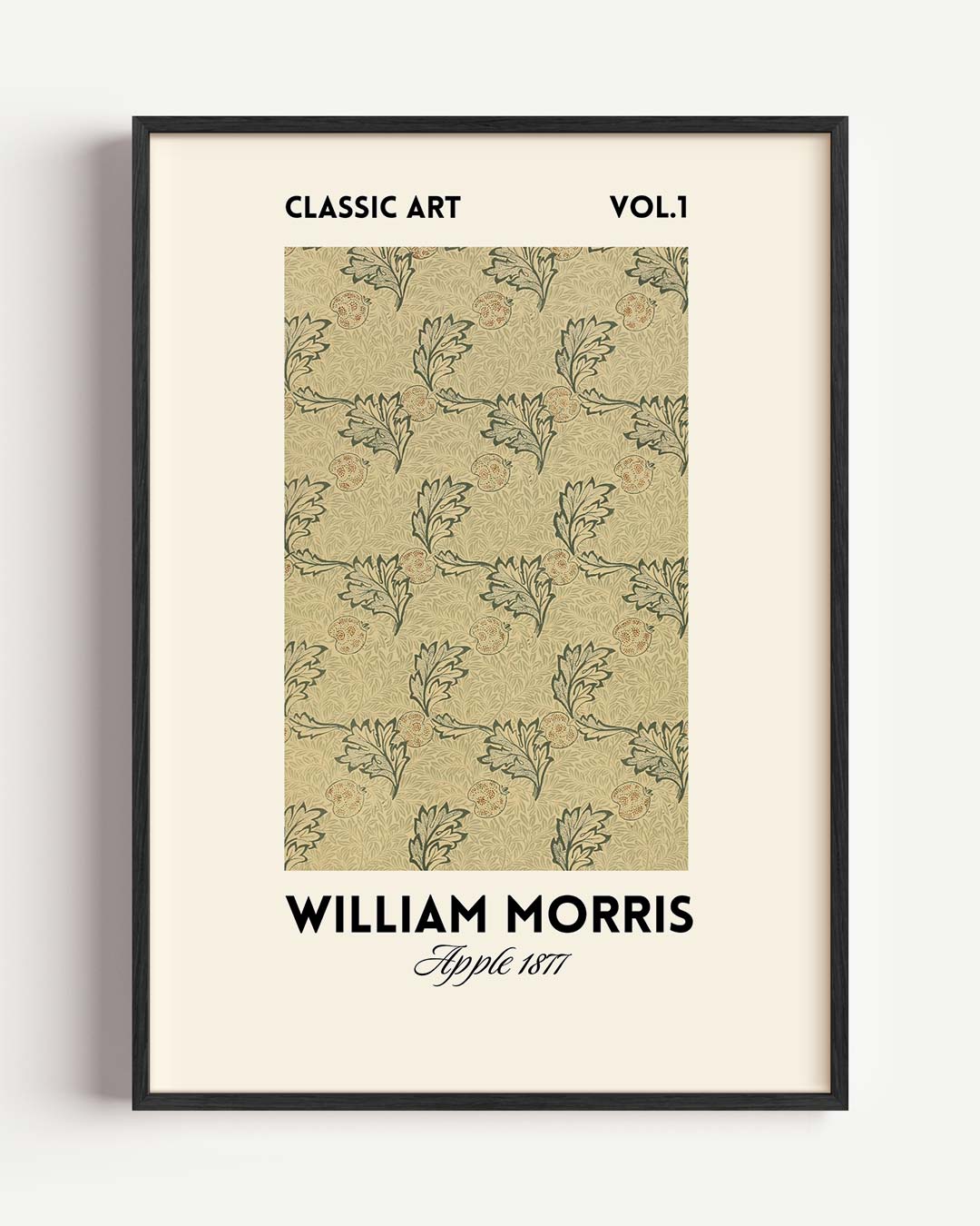 William Morris Grape 1877 – William Morris portret poster als wanddecoratie