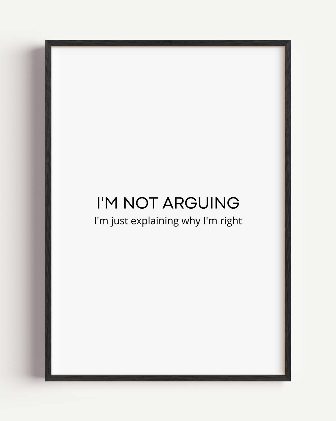 Stijlvolle Quote – quote portret poster als wanddecoratie